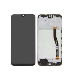 Samsung M20 Çıtalı sm-M205F Lcd Dokunmatik Ekran Servis (Siyah)