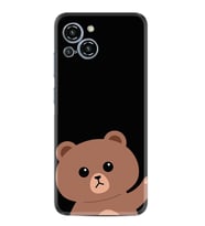Reeder S23 Max Pro Kılıf Resimli Desenli Silikon Platinium Series Hello Bear 1905