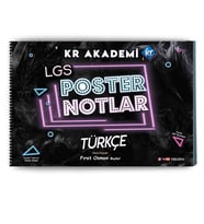 Kr Akademi Yayınları 8. Sınıf Türkçe Poster Notları