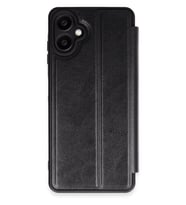 Galaxy A06 Kılıf Flip Cover - Siyah