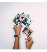 Polaroid Fotoğraf Baskısı, 50 Adet Sevgiliye Hediye Pola Kart Kişiselleştirilebilir Özel Tasarım, Sevgililer Günü Kişiye Özel Retro Polo Card Çıkart Bastır