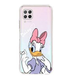 Huawei P40 Lite Uyumlu Ördek Desenli Şeffaf Telefon Kılıfı