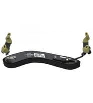 Wolf 433450 Forte Secondo Keman Yastığı 4/4 ve 3/4 Uyumlu, Ayarlanabilir Genişlik ve Yükseklik, Ergonomik Metal Gövde