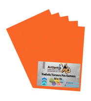 Fon Kartonu Fosforlu Turuncu 50x70 5 Adet Artlantis Fosforlu Fon Kartonu Turuncu 50*70 5 Adet (Neon Turuncu)