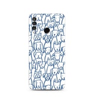Huawei P30 Lite Uyumlu Baskılı Yumuşak Silikon Şeffaf Telefon Kılıfı