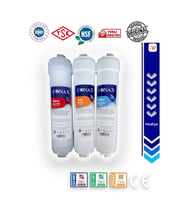 Conax Tüm Kapalı Kasalar Için 3’lü Inline Ön Filtre Seti (ORJİNAL YENİ SERİ)