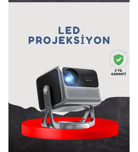 Smart Projector Android Tv Dolby Sesli Wifi Bluetooth