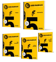 HIZ YAYINLARI 5. SINIF TÜRKÇE - MATEMATİK - FEN - SOSYAL - DİN SORU BANKALARI