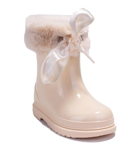 İgor W10258CN Bimbi Soft Bej Ortopedik Kız Çocuk Yağmur Çizme
