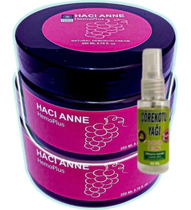 Süper Hemoplus Hacı Anne Bakım 200 ml x 2 Adet + Çörek Otu Yağı 30 ml