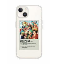 Iphone 14 Plus Uyumlu One Piece Desenli Şeffaf Telefon Kılıfı