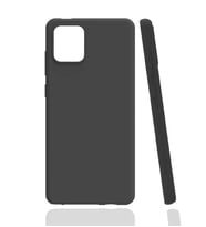 Realme C11 2021 Kılıf Biye Yumuşak Silikon Case (Siyah)