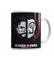 LA CASA DE PAPEL 002 Kupa Bardak Porselen