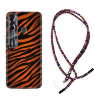 Tecno Spark 6 6 Go 8C 8 Pro 7 7 Pro Kılıf Boyun Asklı Rasta Silikon Leopar Yeni 1676