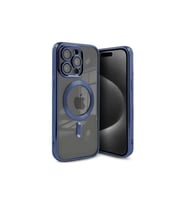 Apple iPhone 15 Pro Max Kılıf Kross Magneticsafe Kapak - Lacivert