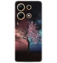 Infınix Note 30 Kılıf Resimli Desenli Silikon Platinium Series Heaven Tree 1859