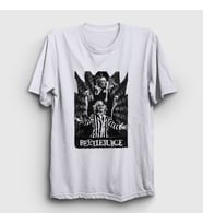 Presmono Unisex Beyaz Graveyard Tim Burton Film Beetlejuice T-Shirt 452847tt