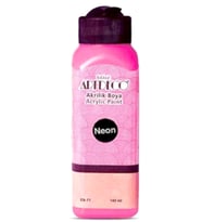 Artdeco Akrilik Boya 140 ml Neon Pembe - 4 adet