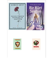 Bir Kürt Sevdim - Veda - Hasretinden Prangalar Eskittim - Ahmed Arif (2 NOT DEFTERLİ) (Renksiz)