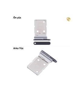 Samsung Galaxy S26 Ultra ile Uyumlu Sim İç Yuvası Çiftli Siyah Çiftli sim yuvası ikili sim tepsisi çiftli sim aparatı dual sim çekmecesi