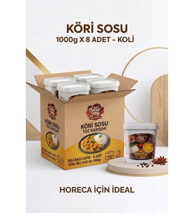 Köri Sosu 1000 G X 8 Adet - 1 Koli (Koli Bazlı Avantaj Paketi)