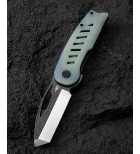 BESTECH EXPLORER BG37C Şeffaf G10 Sap D2 Çelik Çakı (Çok Renkli)