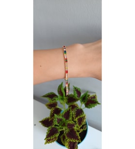 ÇELİK BİLEKLİK KADIN SU YOLU RENKLİ BAGET TAŞLI 316L KARARMAZ RENK ATMAZ 16 CM ANTİ ALERJİK
