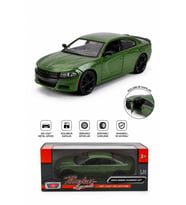 1:24 2023 Dodge Charger SXT Yeşil Die-Cast Metal Model Araba