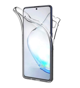 Samsung Galaxy Note 20 360 Kılıf Şeffaf Ön Arka Silikon