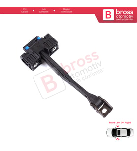 Audi Q5 SQ5 8R 2008-2018 Porsche Macan 95B 2014-2019 8R0837249F İçin Ön Sağ veya Sol Kapı Gergisi
