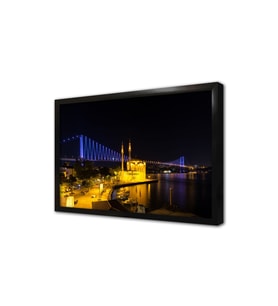 Ortaköy Cami İstanbul Çerçeveli Cam Tablo