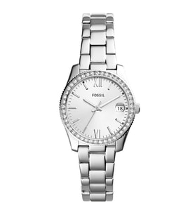 FOSSIL FES4317 ÇELİK TAŞLI KADIN KOL SAATİ (Gümüş)