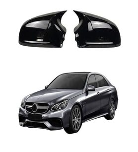 MERCEDES E SERİSİ W212  Araca Özel Batman Yarasa Ayna Kapağı Pianoblack