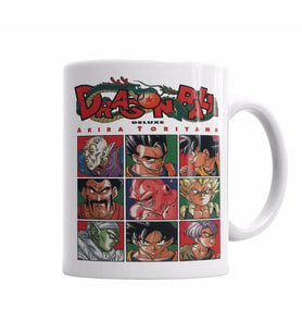 Dragon Ball Z Membros Quadro Kupa Bardak Porselen