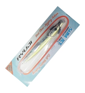 Ryuji Slim Jet 8cm 20gr Metal Jig Yem Green Chart UV