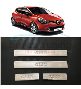 Renault Clio 4 Kapı Eşiği Kromu Nikelajı