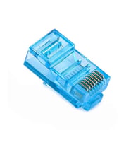 POWERMASTER PM-22702 RJ45 RJ45 CAT6 8P/8C MAVİ SOKET (100LÜ PAKET)