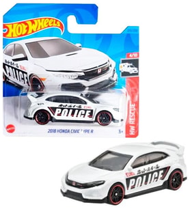 Hot Wheels - 2018 Honda Civic Type R Police (1/64) 2023 Serisi