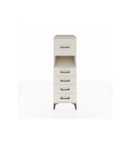 Kronos Dolap Tek Raflı 5 Çekmeceli 44x59x134 Aytaşı-Aytaşı