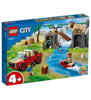 LEGO 60301 CİTY VAHŞİ HAYVAN KURTARMA JİPİ 157 PARÇA 4+