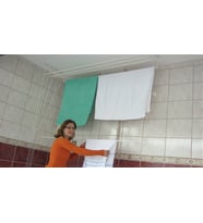 LYRA  6 ÇUBUK 180CM ASANSÖRLÜ ÇAMAŞIR ASKISI TAVAN TİPİ