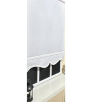 Düz Beyaz Stor Perde Alüminyum Kasa STB-5300