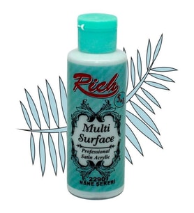 Rich Multi Surface Her Yüzey İçin Akrilik Boya 120 cc. 2290 NANE ŞEKERİ 