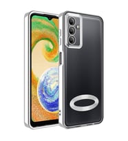 Samsung Galaxy A05S Uyumlu Kılıf Kamera Korumalı Logo Gösteren Zore Omega Kapak