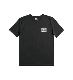 Quıksılver  COLOURFLOW M TEES Erkek T-shırt EQYZT07229-KVJ0 (Siyah)