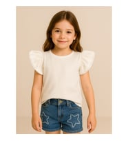 Civil Girls Kız Çocuk Tişört 6-9 Yaş Ekru (Ekru)