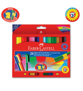 Faber Castell Eğlenceli Keçeli Kalem 20 Renk