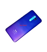 Redmi 9 Kasa Arka Pil Batarya Kapağı Mavi
