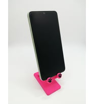 MYCRAFT3D Pati ve Ayı Tasarımlı Sevimli Telefon Standı - Mor - Çocuklara/HayvanSeverlere Hediye
