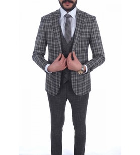 Kombinli Slimfit Drop 6 Takım Elbise